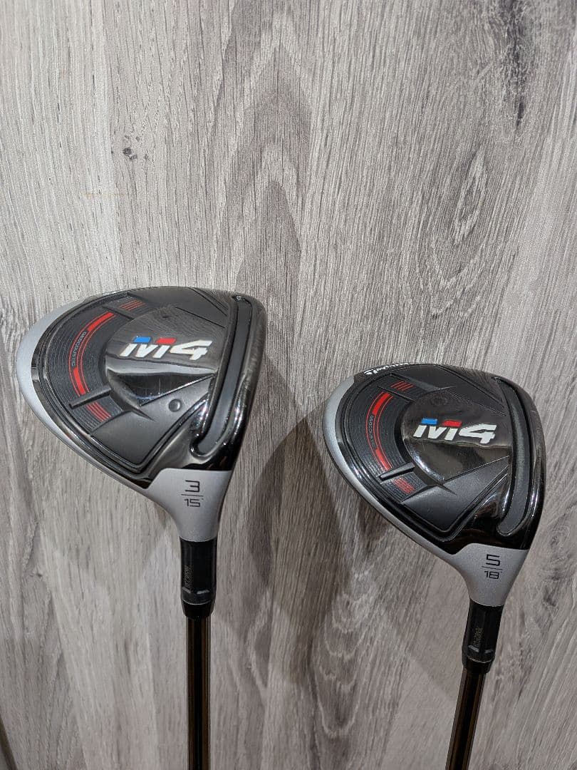テーラーメイド M4 フェアウェイウッド 3W,5W2本セット
