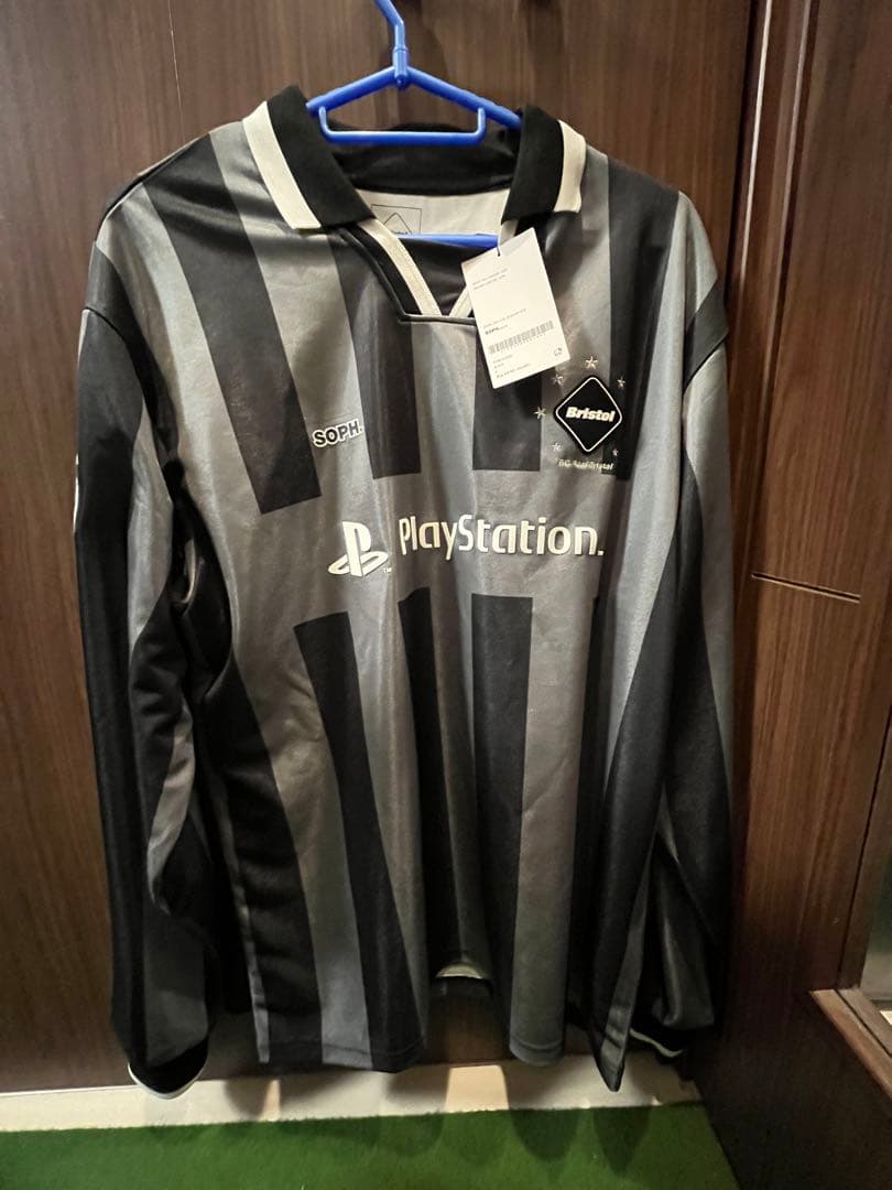 ウェア S FCRB Bristol L/S OVERSIZED GAME SHIRT