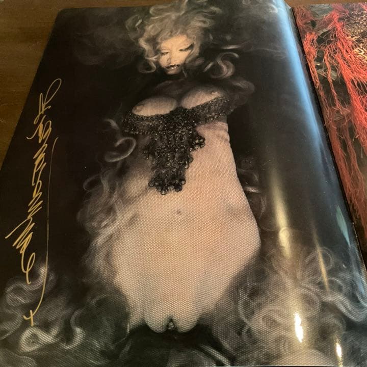 辻村ジュサブロー　サイン入り写真集　大型