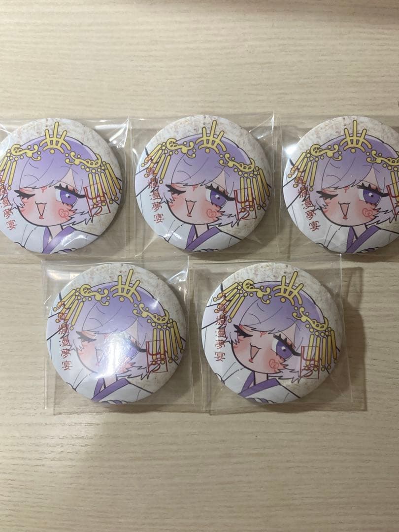 いれいす 初兎 缶バッジ 天神爛漫夢宴 5個セット