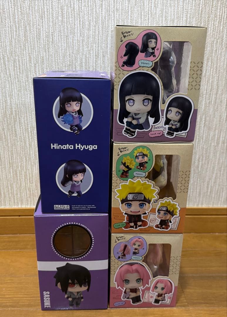 NARUTO るかっぷ　ちみメガ　ねんどろいど　ナルト　カカシ　ヒナタ　イタチ他