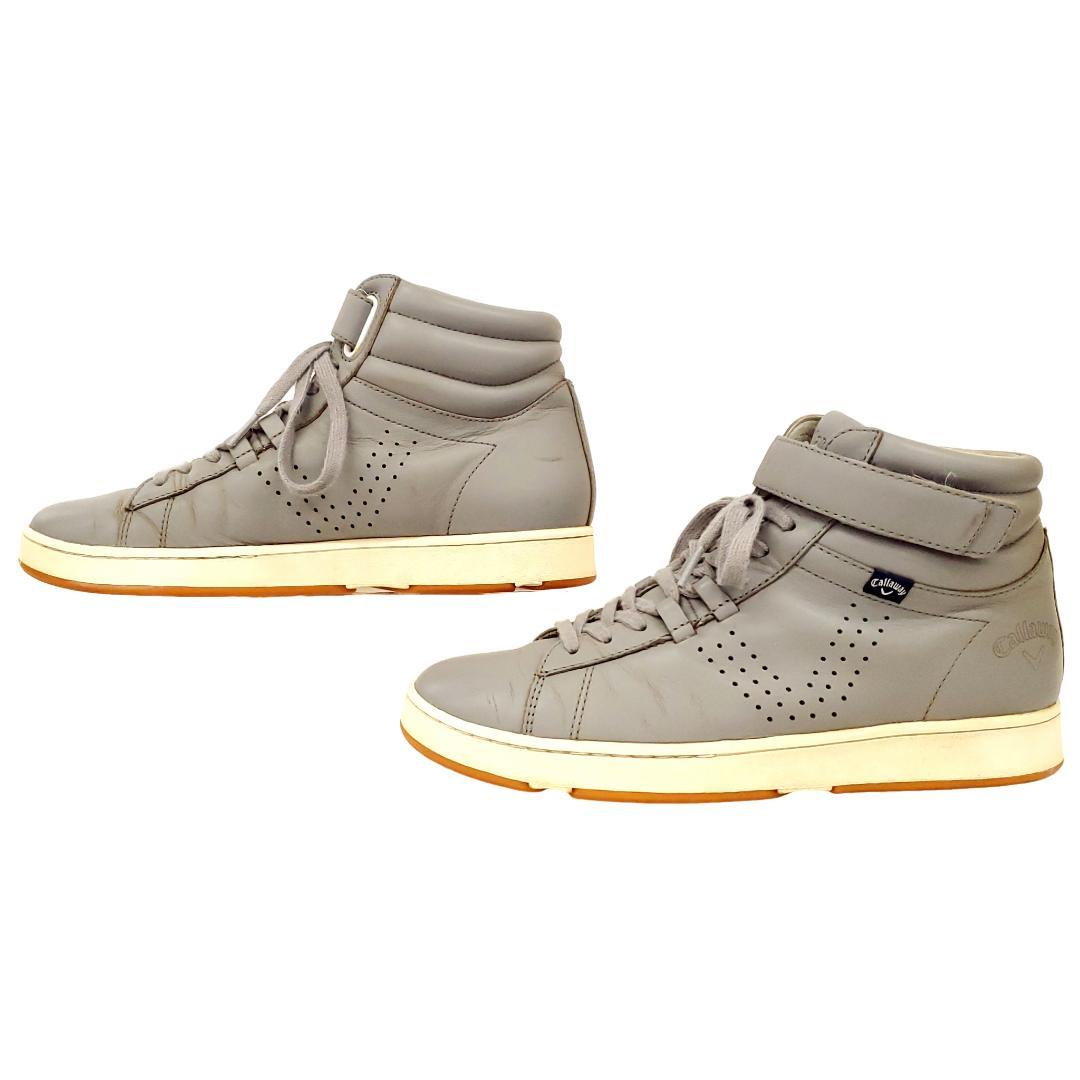 キャロウェイ　ゴルフシューズ　スパイクレス　石川遼着用モデル　ハイカット　26