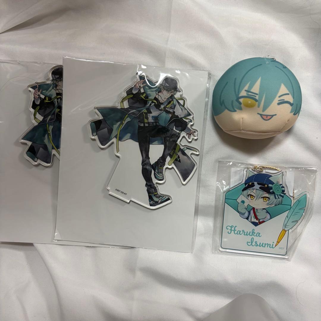 亥清悠 おまんじゅう アクスタ 缶バッチ