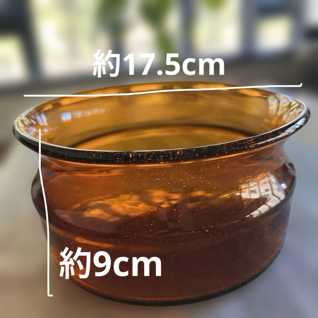 Erik Hoglund エリックホグラン　BODA社　アンバー　ヴィンテージ