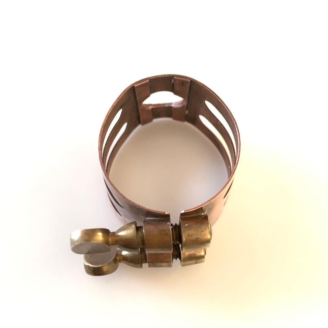 wood stone MEYERラバー用 アルトサックス リガチャー