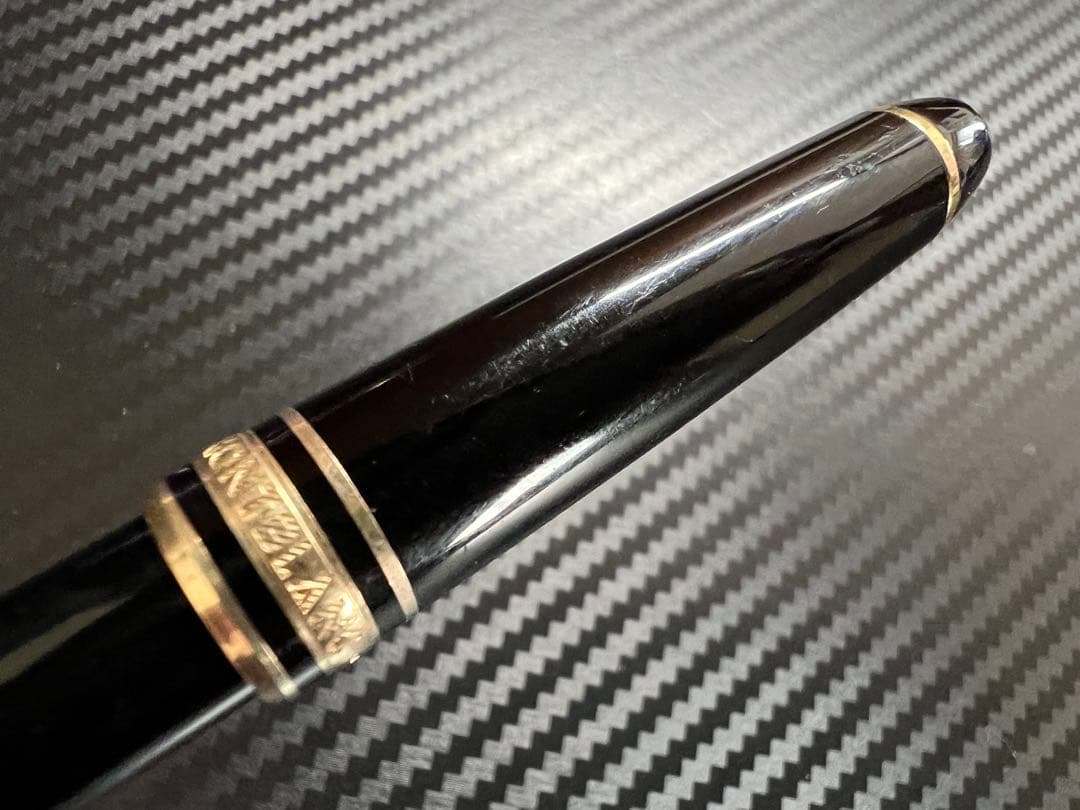モンブラン 万年筆 極美品 114 モーツァルト ブラック F