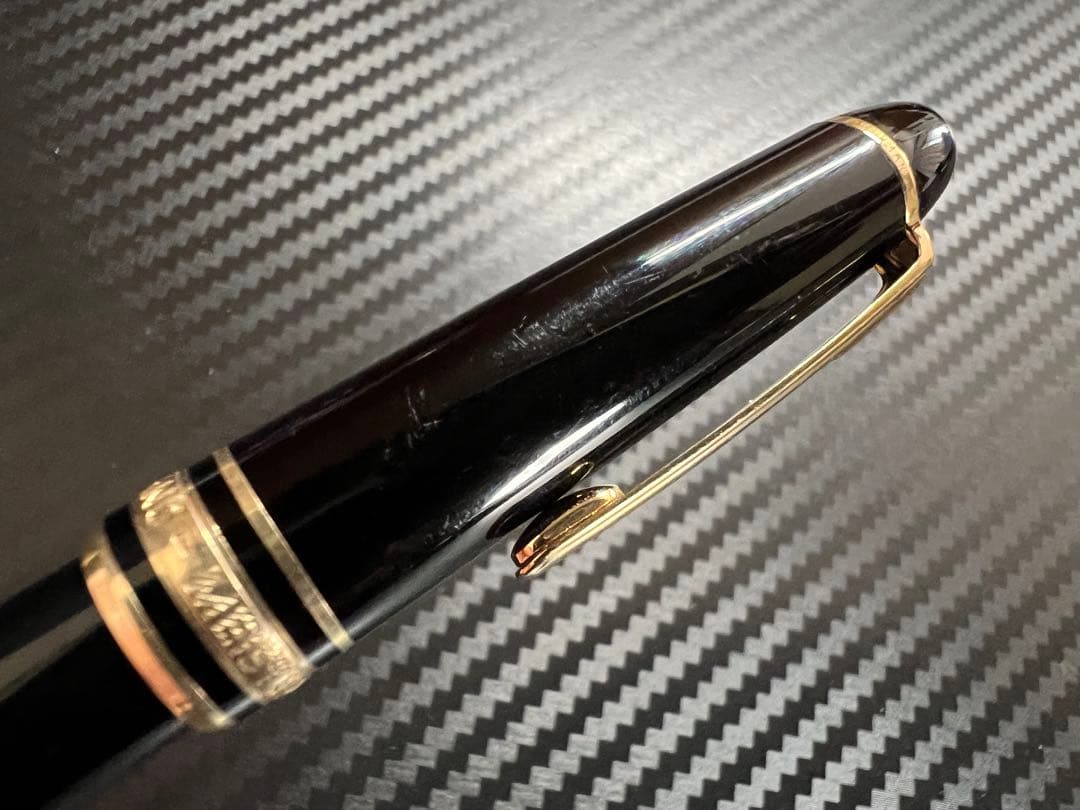 モンブラン 万年筆 極美品 114 モーツァルト ブラック F
