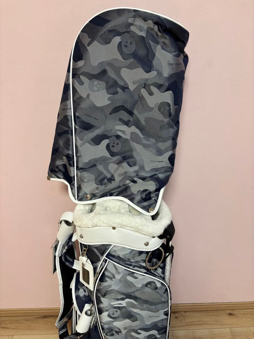 MARK&LONAキャディーバッグ NAVY