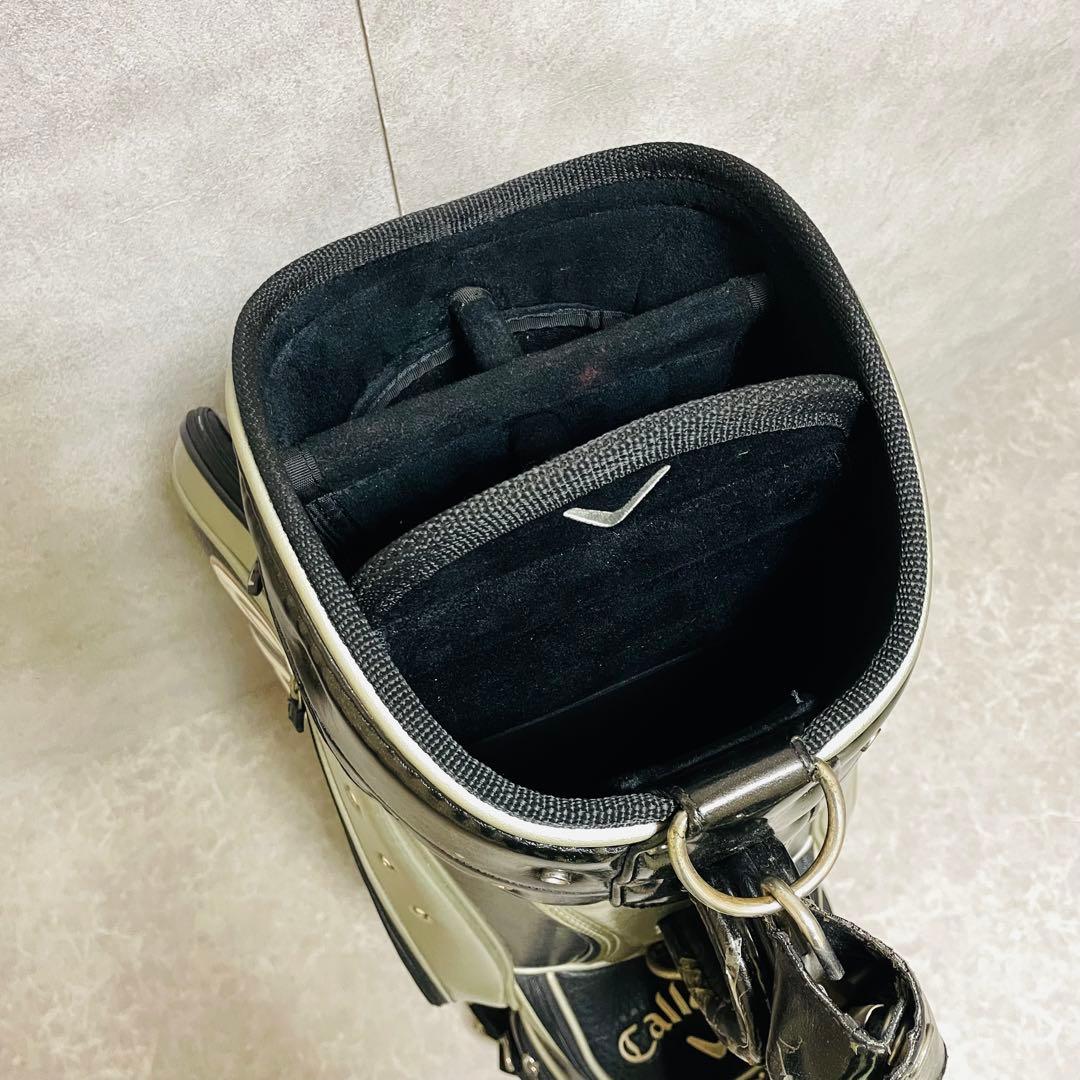 希少 貴重 キャロウェイ Callaway キャディバッグ エナメル 3点式
