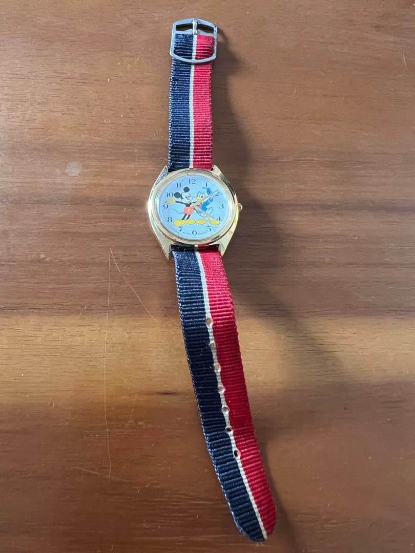 DisneyMickeyDonaldDuck腕時計アンティークビンテージ