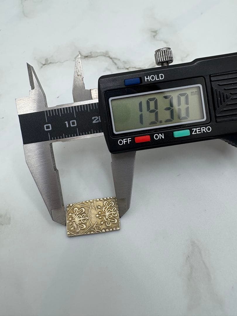 査定済み⭐︎古銭　明治二分判金 止め分 3g ×2枚　2枚