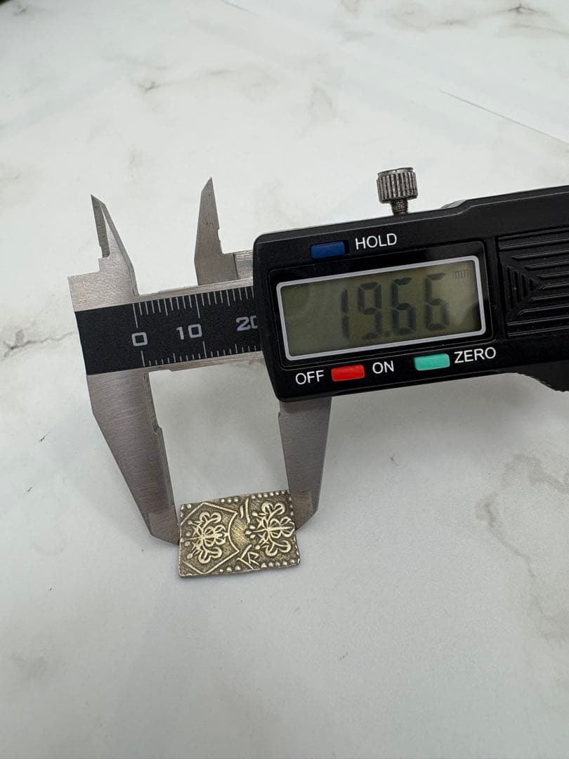 査定済み⭐︎古銭　明治二分判金 止め分 3g ×2枚　2枚