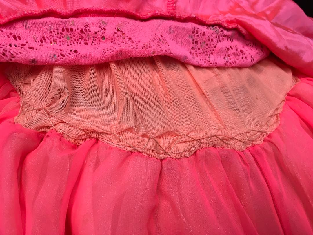 スタンダードドレス♡ピンク♡社交ダンス衣装♡競技 デモ