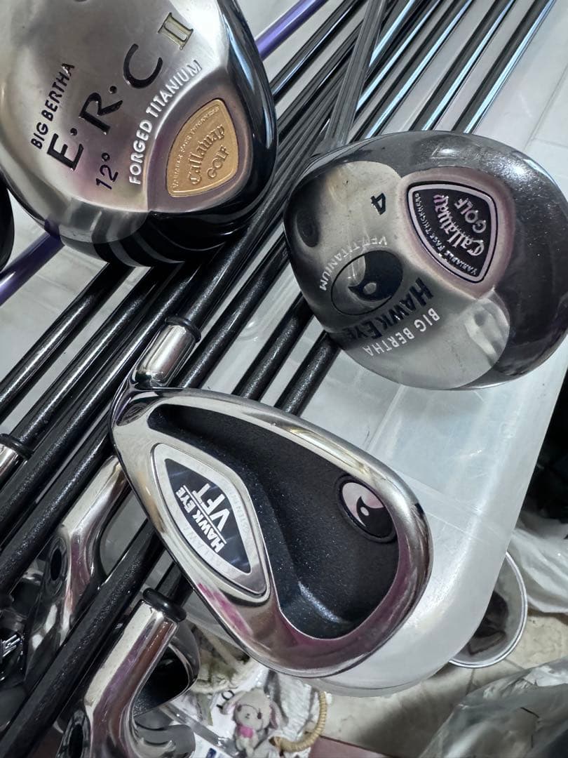 女性用　キャロウェイ ホークアイ&Laura Legranceゴルフセット12本