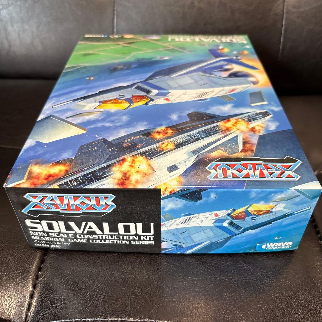 未使用　WAVE ソルバルウ　プラモデル　ゼビウス　ファミコン
