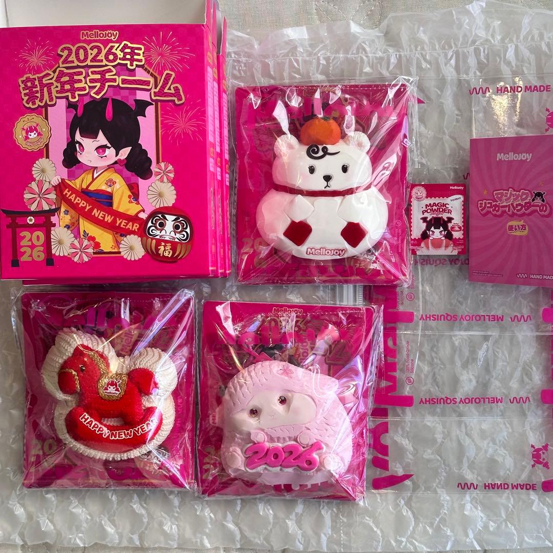 メロジョイ スクイーズ 新年チーム まとめ売り