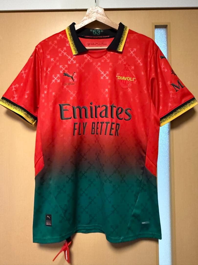 PUMA 24/25 ACミラン×off-white 4th レプリカ