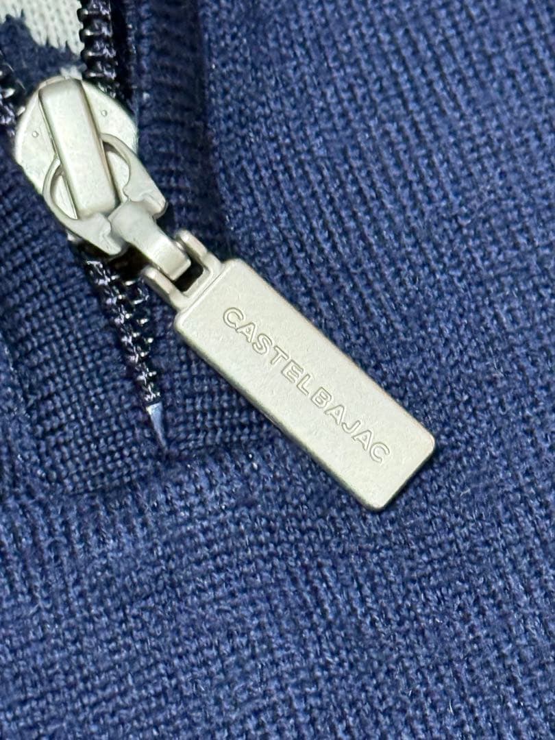 カステルバジャック/CASTELBAJAC ハーフジップニット　サイズ50