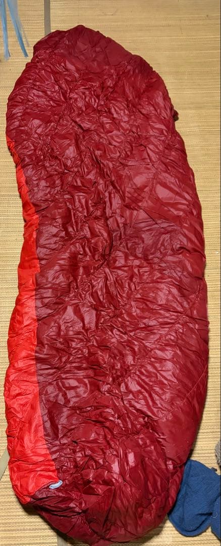 mont-bell Burrow Bag #0 赤 寝袋