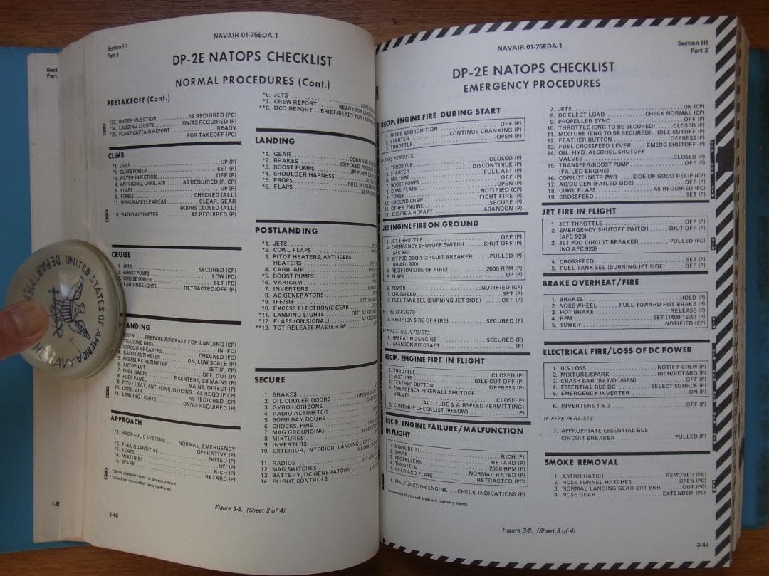 1973年米海軍フライトマニュアル「DP-2Eネプチューン無人標的機母機」