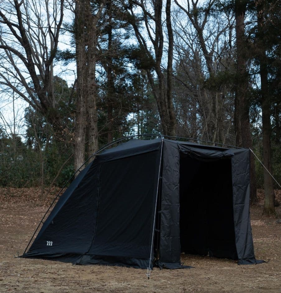 muraco　Penelope カーサイドタープ ブラック　復刻版