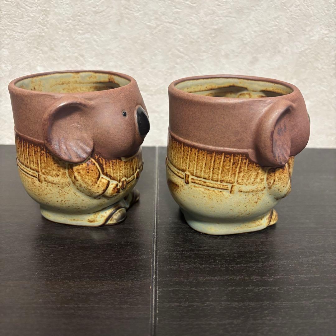 コアラデザイン マグカップ 2個セット　ヴィンテージ　アンティーク