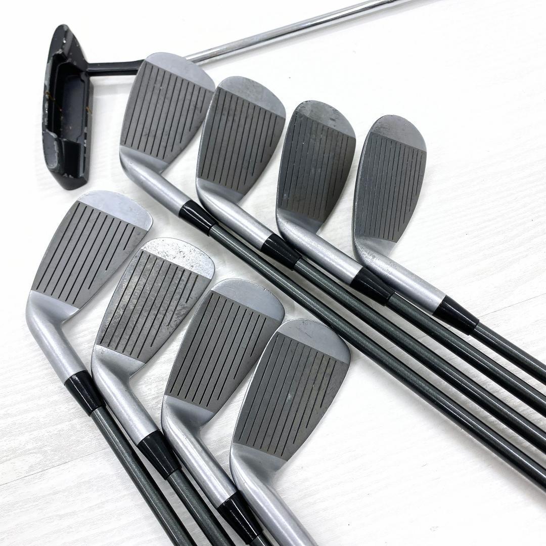 【格安‼】 アクセル ゴルフプランナー メンズ ゴルフクラブ 初心者 セット R