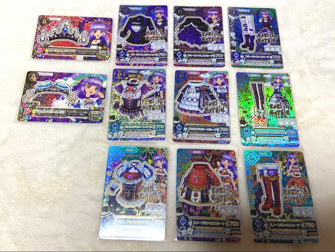 アイカツブルーエンプレス グロウスドロシー スノープリンセスコーデ ロリゴシック