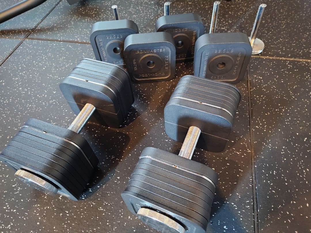 【引取限定】クイックロックダンベル＋ヘビーハンドル＋120ポンド増量キット