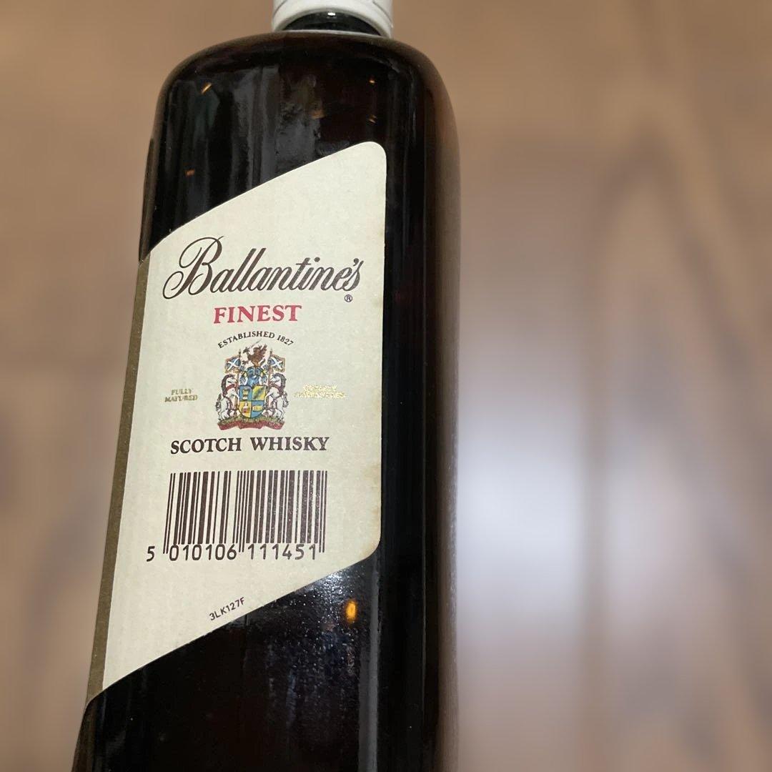 バランタインファイネスト赤紋章 750ml43%未開栓古酒スコッチレッドレーベル