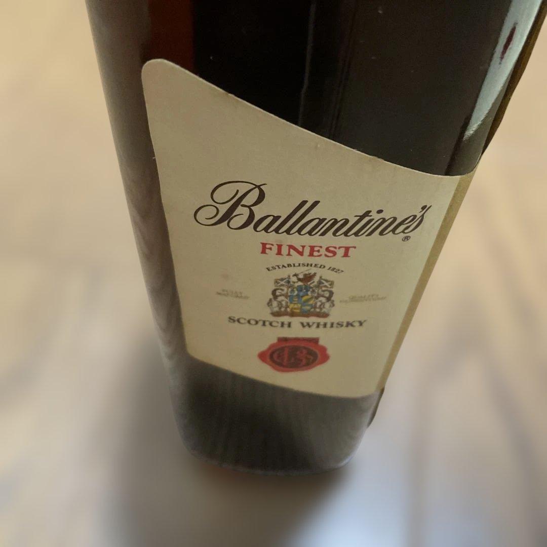 バランタインファイネスト赤紋章 750ml43%未開栓古酒スコッチレッドレーベル