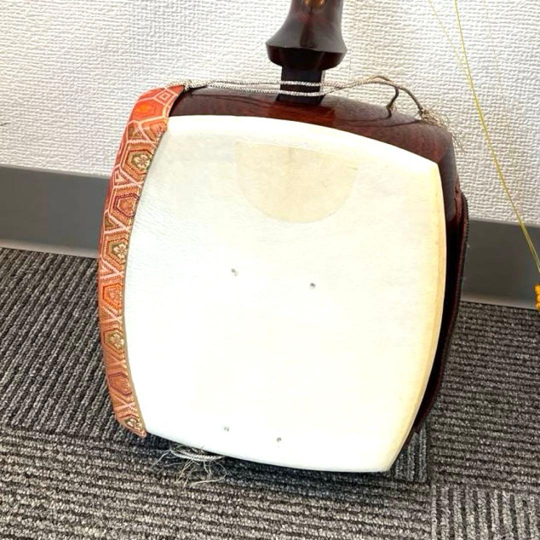 【未メンテ】三味線　桐箱付き