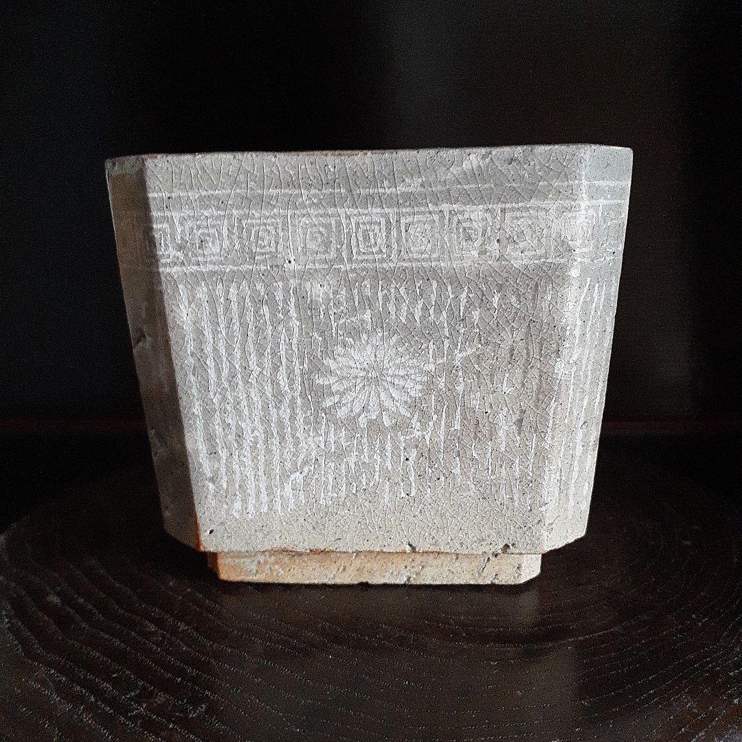 江戸時代象嵌三島手香炉