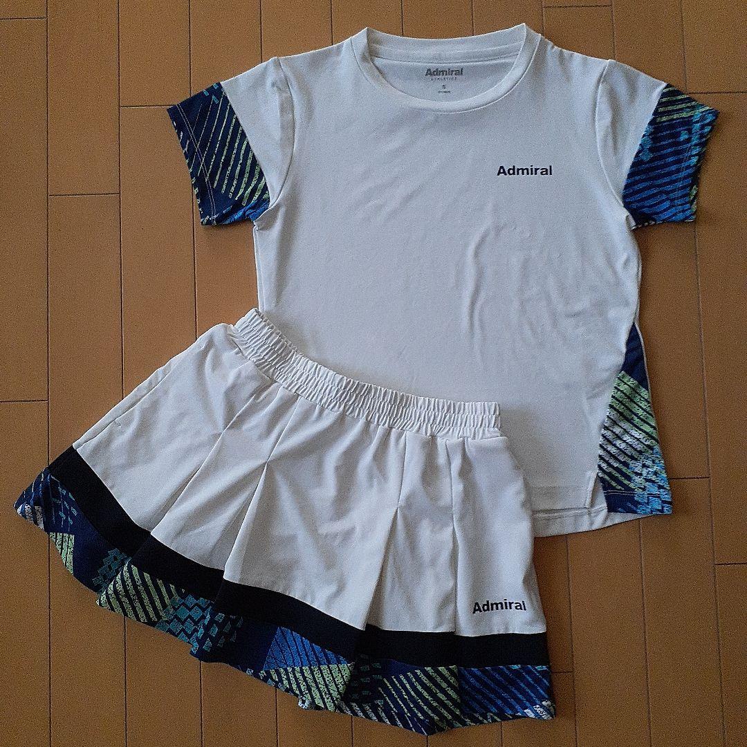 【美品】Admiral レディーステニスウェア セットアップ Sサイズ