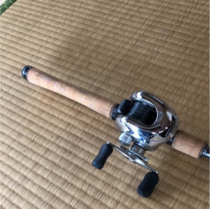 ベイトリールとロッドのセット