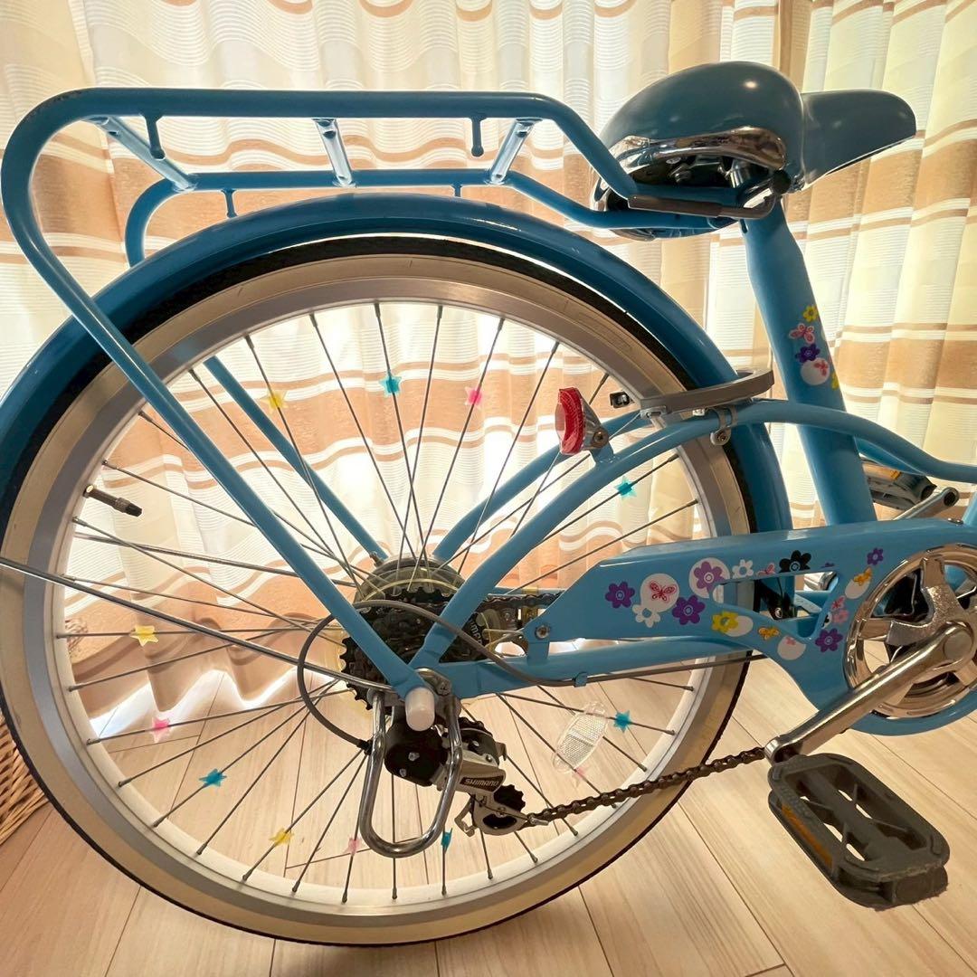 美品◎数回使用◎室内保管◎自転車◎24インチ◎ 定価22800円◎引取り可