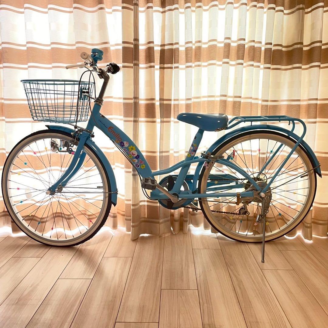 美品◎数回使用◎室内保管◎自転車◎24インチ◎ 定価22800円◎引取り可