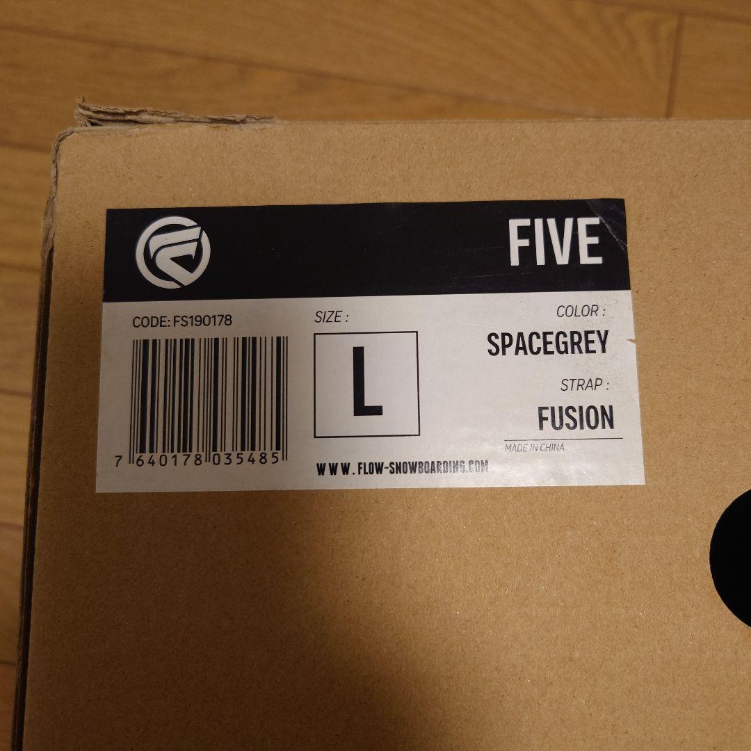 FLOW FIVE スノーボードバインディング ブラック