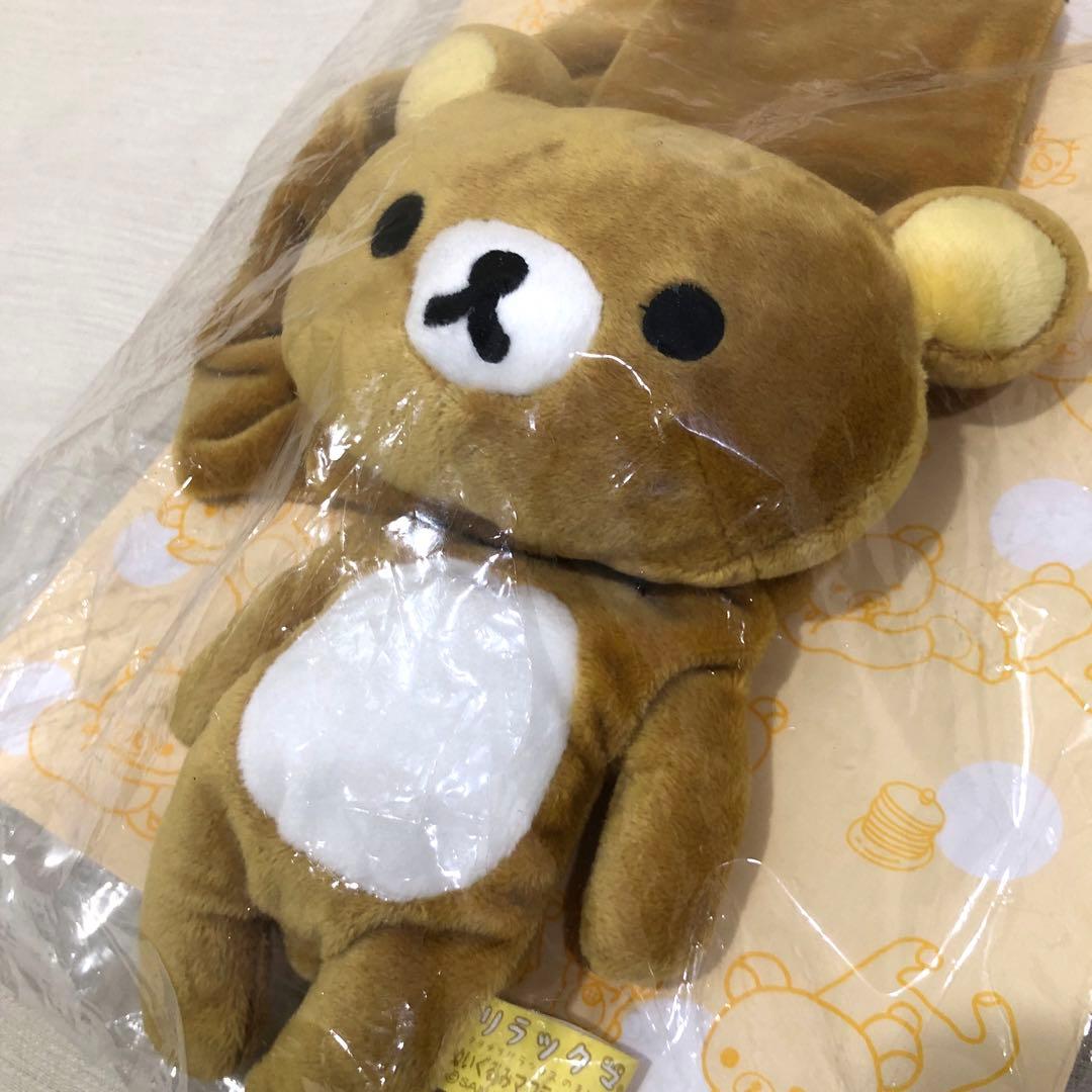 【未使用】サンエックス San-X リラックマ ぬいぐるみマフラー レア