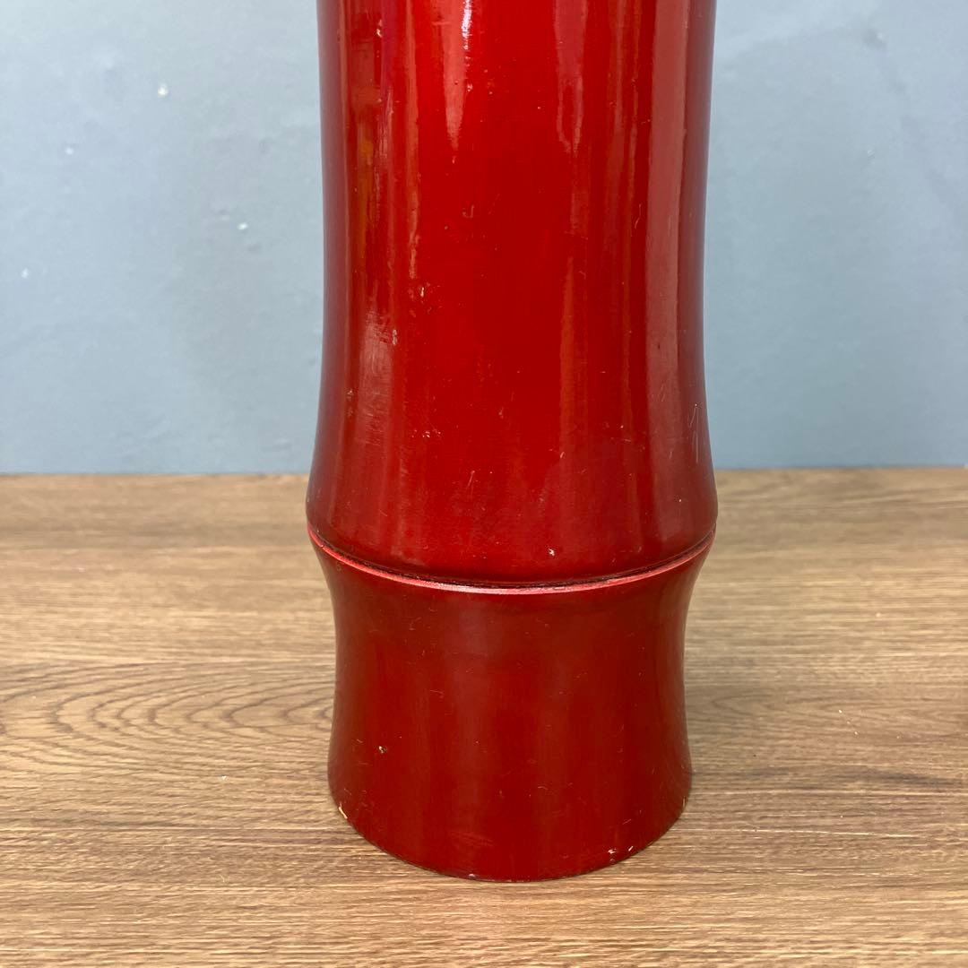 4F 希少 ペア 創作こけし 山中漆器 漆塗り 雅 金彩 紅葉 竹 2体セット