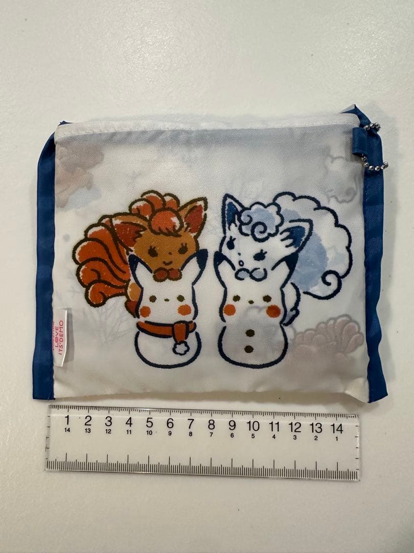 イッツデモ　ポケモン　収納ポケット付き折りたたみエコバッグ