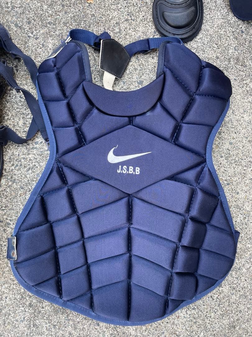 軟式用　野球　キャッチャー防具セット