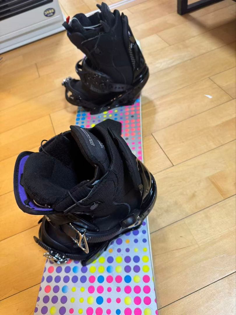 BURTON 145 レディース　スノーボード３点セット ブーツ23センチ