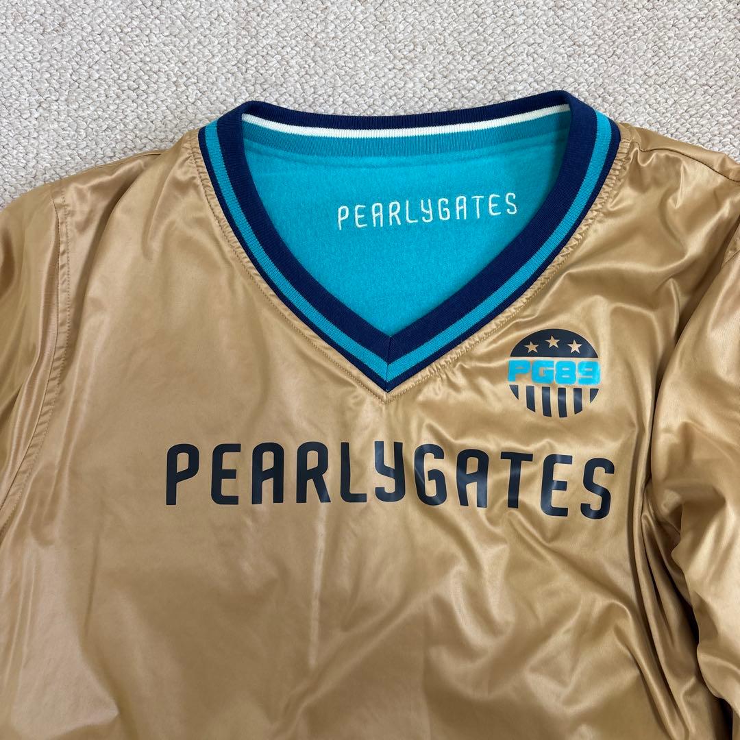 PEARLY GATES リバーシブル Vネックジャケット