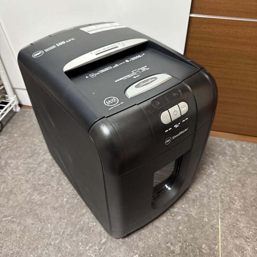 100枚自動裁断　アコ・ GBC オートフィードシュレッダー GCS100AFX