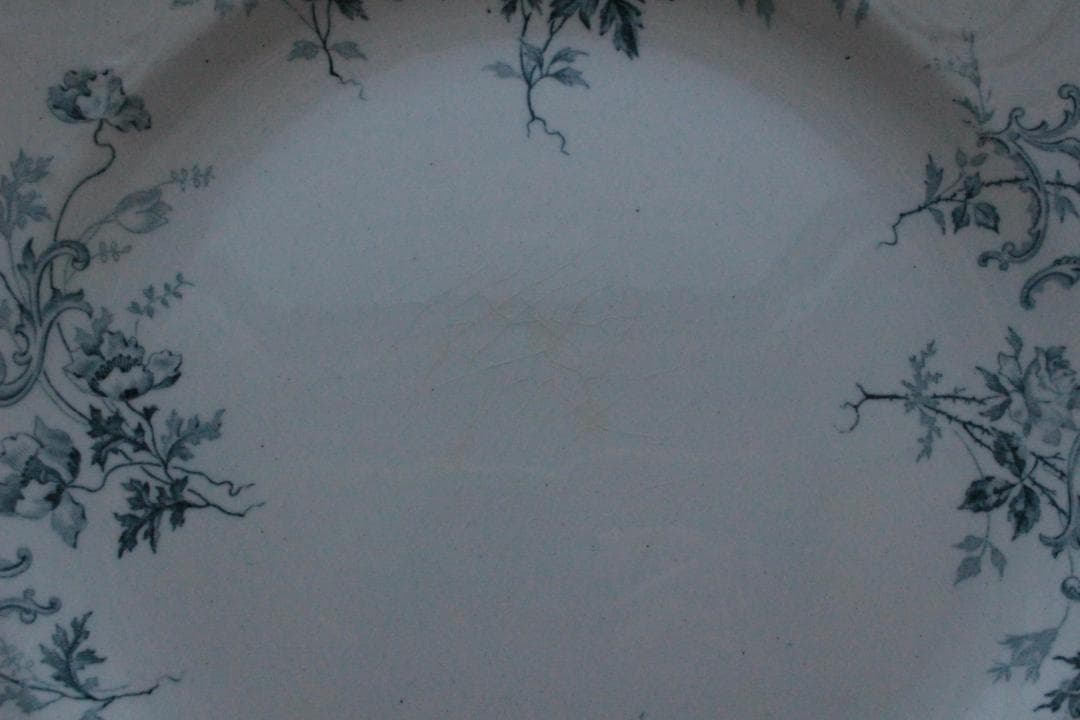 【C】フランスアンティーク・ショワジールロワVILLARDプレート