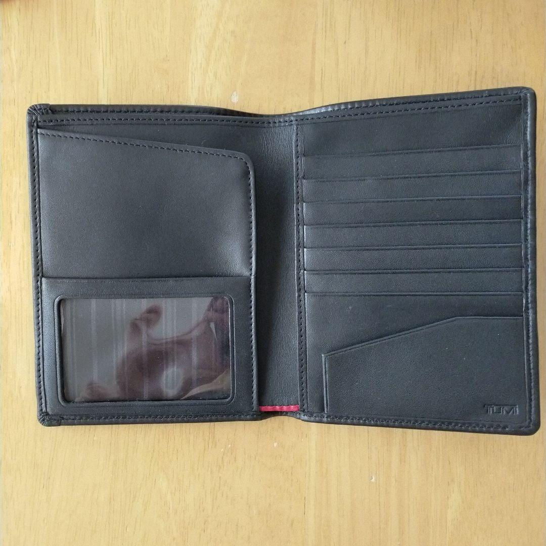 TUMI 二つ折り財布 ブラック