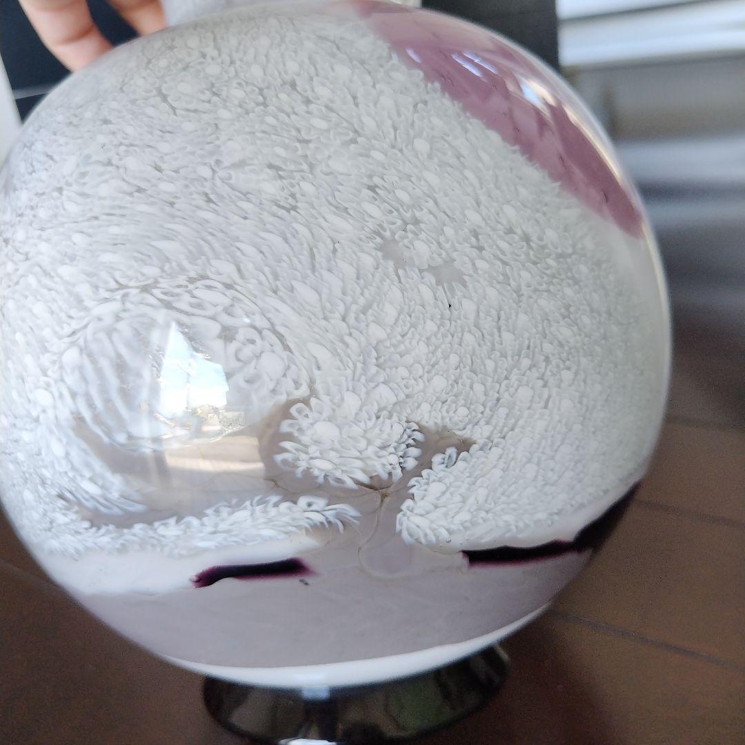 【海外骨董品】美品！アンティークベネチアングラス murano 桜フラワーベース