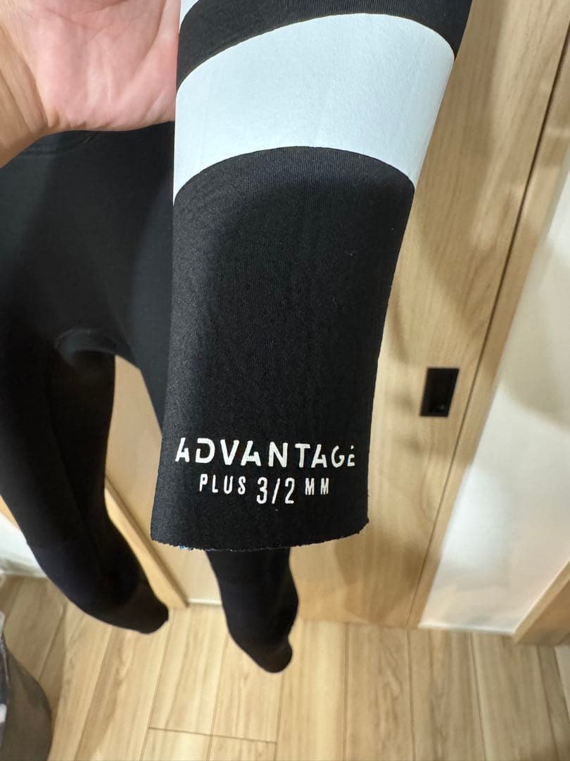 <美品>Hurley ADVANTAGE PLUS 3/2 MM フルスーツXL