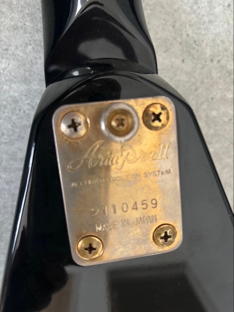 Aria Pro2 エレキギター フライングV ケース付き 楽器 ヴィンテージ